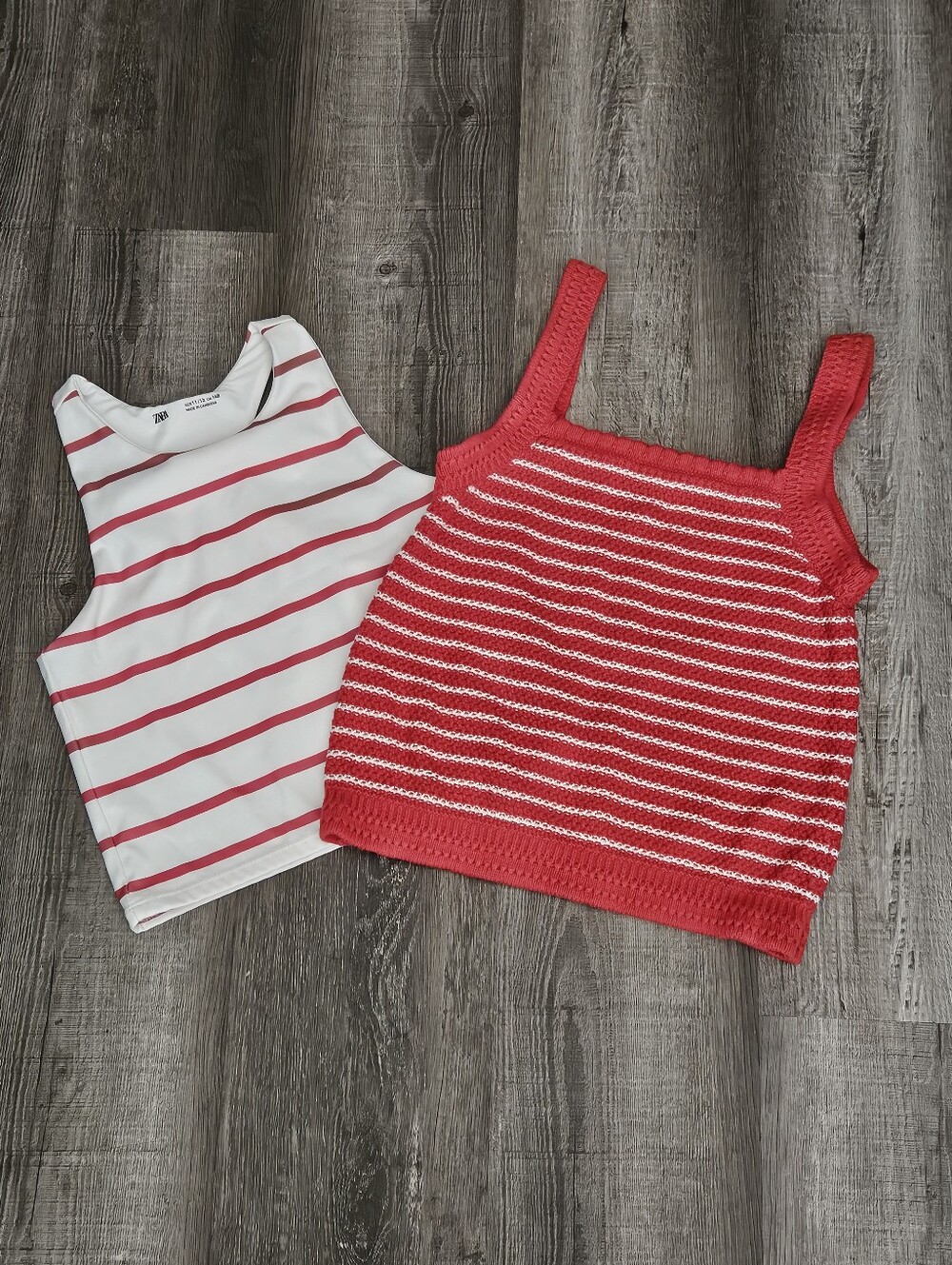 Kids Bundle (2) Girls Summer tank Tops Size 11-12